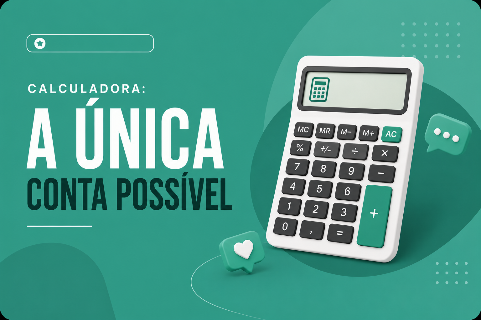 A Única Conta Possível